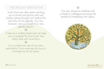 The Little Book of Meditation: Easy ways to beat stress, improve well-being, and go with the flow - Stephanie Brookes [KSIĄŻKA]