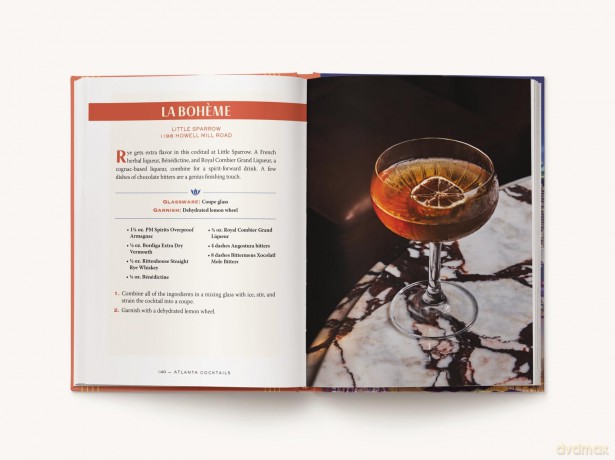 Atlanta Cocktails: An Elegant Collection of Over 100 Recipes Inspired by Georgia's Capital (City Cocktails) - Trisha Pintavorn [KSIĄŻKA]