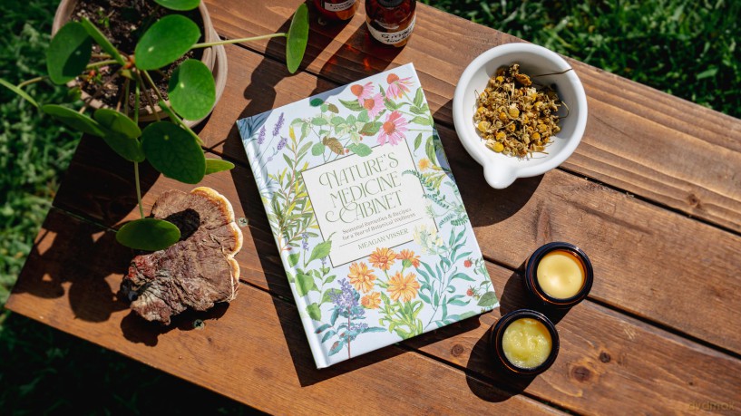 Nature's Medicine Cabinet: Seasonal Recipes and Remedies for a Year of Botanical Wellness - Meagan Visser [KSIĄŻKA]