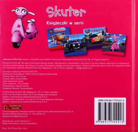 Skuter. Heroes of the City - Monika Tomaszewska (red.) [KSIĄŻKA]