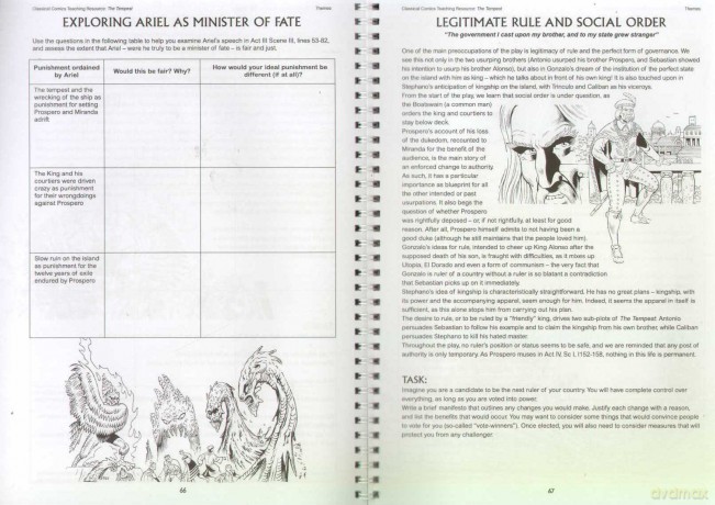 The Tempest: Classical Comics Teaching Resource Pack - Kornel Kossuth [KSIĄŻKA]