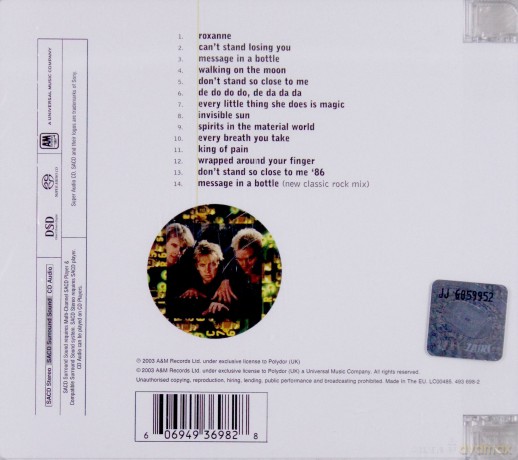 The Police: Every Breath You Take [SACD]