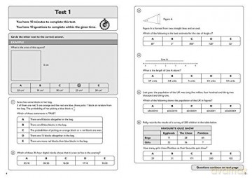 11+ Maths Quick Practice Tests Age 9-10 (Year 5): For the 2025 GL Assessment Tests (Collins 11+ Practice) - Collins 11+ [KSIĄŻKA]