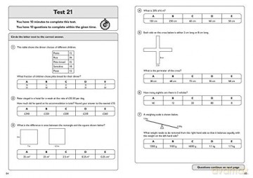 11+ Maths Quick Practice Tests Age 9-10 (Year 5): For the 2025 GL Assessment Tests (Collins 11+ Practice) - Collins 11+ [KSIĄŻKA]