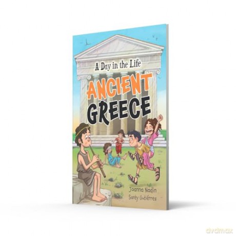 A Day in the Life - Ancient Greece: Fluency 1 (Big Cat for Little Wandle Fluency) - Joanna Nadin [KSIĄŻKA]