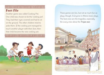 A Day in the Life - Ancient Greece: Fluency 1 (Big Cat for Little Wandle Fluency) - Joanna Nadin [KSIĄŻKA]