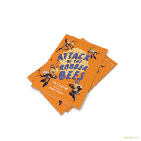 Attack of the Robber Bees: Fluency 3 (Big Cat for Little Wandle Fluency) - Abie Longstaff [KSIĄŻKA]
