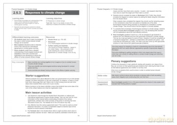 Cambridge IGCSE Geography Teacher's Guide (Collins Cambridge IGCSE) - Alan Parkinson [KSIĄŻKA]