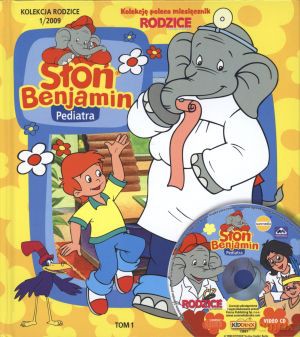 Słoń Benjamin. Tom 1. Słoń Benjamin pediatra + VCD [KSIĄŻKA]