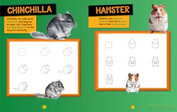 How to Draw Cute Animals: A step-by-step learn to draw book for kids aged 6+ (National Geographic Kids) - National Geographic Kids [KSIĄŻKA]