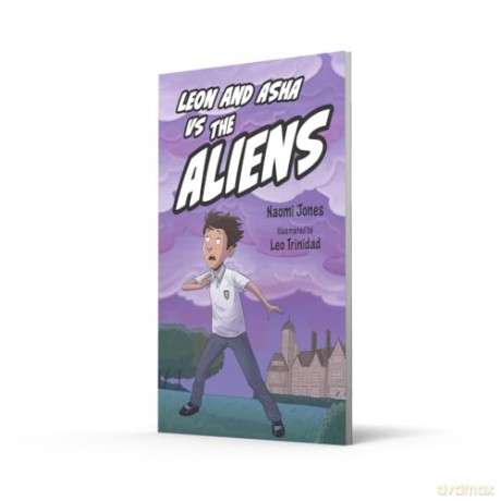 Leon and Asha VS the Aliens: Big Cat Read On - Naomi Jones [KSIĄŻKA]
