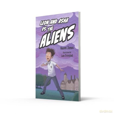Leon and Asha VS the Aliens: Big Cat Read On - Naomi Jones [KSIĄŻKA]