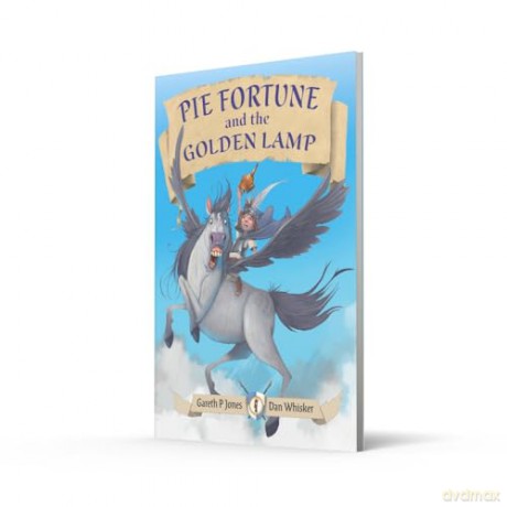 Pie Fortune and the Golden Lamp: Fluency 10 (Big Cat for Little Wandle Fluency) - Gareth P Jones [KSIĄŻKA]