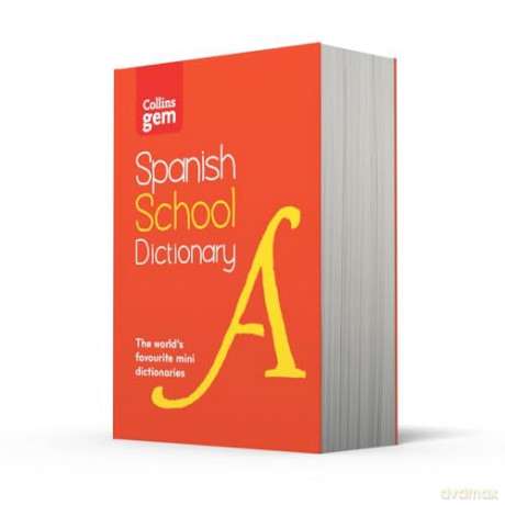 Spanish School Gem Dictionary: Trusted support for learning, in a mini-format (Collins School Dictionaries) - Collins Dictionaries [KSIĄŻKA]
