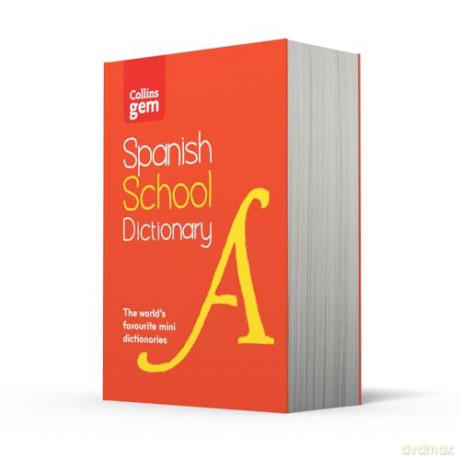 Spanish School Gem Dictionary: Trusted support for learning, in a mini-format (Collins School Dictionaries) - Collins Dictionaries [KSIĄŻKA]