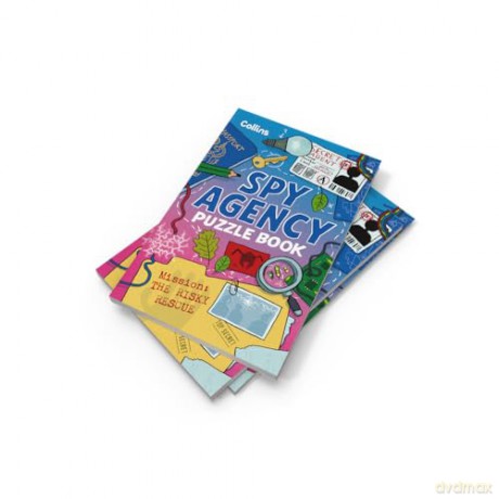 Spy Agency Puzzle Book - The Risky Rescue: Solve puzzles, crack codes and take on a top secret mission - Collins Kids [KSIĄŻKA]