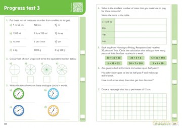 Year 3 Maths Targeted Practice Workbook: Ideal for use at home and school (Collins KS2 Practice) - Collins KS2 [KSIĄŻKA]