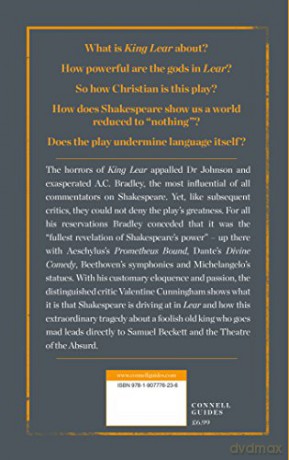 The Connell Guide to Shakespeare's King Lear - Valentine Cunningham [KSIĄŻKA]
