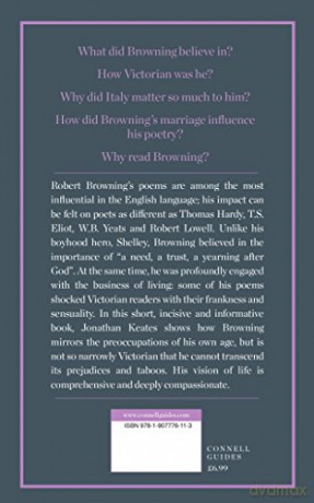 The Connell Guide to The Poetry of Robert Browning - Jonathon Keates [KSIĄŻKA]