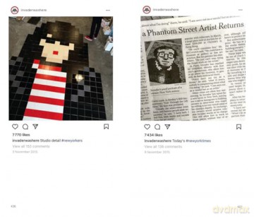 Invader: @invaderwashere: Ten Years on Instagram - Invader [KSIĄŻKA]