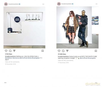 Invader: @invaderwashere: Ten Years on Instagram - Invader [KSIĄŻKA]
