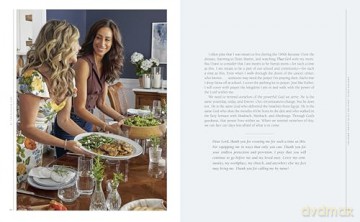 At the Kitchen Sink: Recipes to Fill Your Table, Words to Fill Your Heart; A Cookbook - Dina Deleasa-Gonsar [KSIĄŻKA]