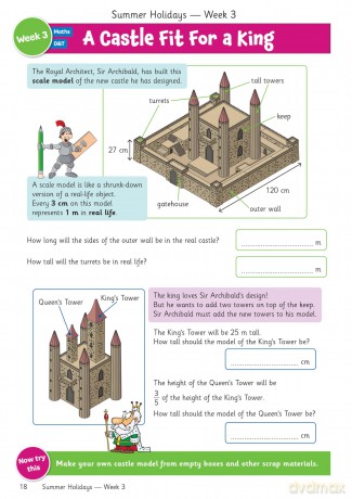 CGP Summer Holidays Activity Workbook - for kids between Year 5 and Year 6 (ages 9-10) (CGP Summer Holiday Workbooks) - CGP Books [KSIĄŻKA]
