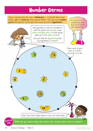CGP Summer Holidays Activity Workbook - for kids between Year 5 and Year 6 (ages 9-10) (CGP Summer Holiday Workbooks) - CGP Books [KSIĄŻKA]
