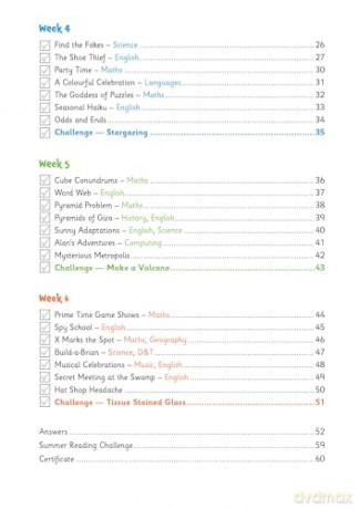 CGP Summer Holidays Activity Workbook - for kids between Year 5 and Year 6 (ages 9-10) (CGP Summer Holiday Workbooks) - CGP Books [KSIĄŻKA]