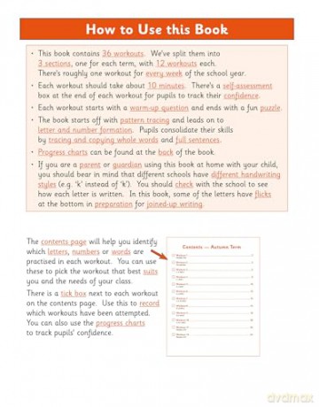 KS1 Year 1 English Handwriting 10-Minute Weekly Workouts (CGP Year 1 English) - CGP Books [KSIĄŻKA]