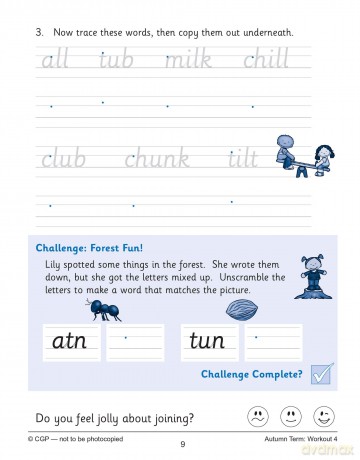 KS1 Year 2 English Handwriting 10-Minute Weekly Workouts (CGP Year 2 English) - CGP Books [KSIĄŻKA]