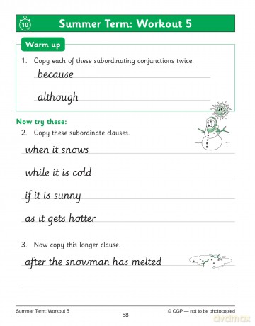 KS2 Year 3 English Handwriting 10-Minute Weekly Workouts (CGP Year 3 English) - CGP Books [KSIĄŻKA]