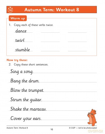 KS2 Year 4 English Handwriting 10-Minute Weekly Workouts (CGP Year 4 English) - CGP Books [KSIĄŻKA]