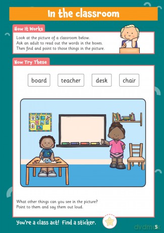 New 10 Minutes a Day Starting School for Ages 4-5 (with over 100 stickers) (CGP Reception Activity Books and Cards) - CGP Books [KSIĄŻKA]