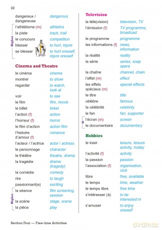 New GCSE French Edexcel Vocabulary Book (for exams from 2026) (CGP Edexcel GCSE French) - CGP Books [KSIĄŻKA]