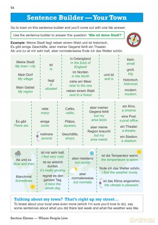 New GCSE German AQA Vocabulary Book (for exams from 2026) (CGP AQA GCSE German) - CGP Books [KSIĄŻKA]