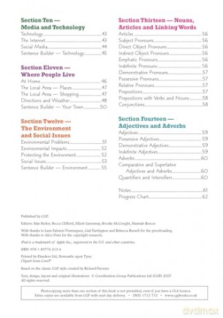 New GCSE Spanish AQA Vocabulary Book (for exams from 2026) (CGP AQA GCSE Spanish) - CGP Books [KSIĄŻKA]