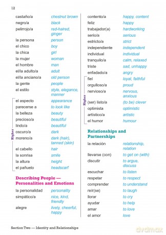 New GCSE Spanish Edexcel Vocabulary Book (for exams from 2026) (CGP Edexcel GCSE Spanish) - CGP Books [KSIĄŻKA]