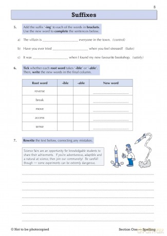 New KS3 Year 8 Spelling, Punctuation and Grammar Targeted Workbook (with answers) - CGP Books [KSIĄŻKA]