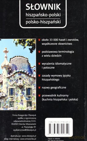 Słownik hiszpańsko-polski, polsko-hiszpański - Abel A. Murcia Soriano, Katarzyna Mołoniewicz [KSIĄŻKA]