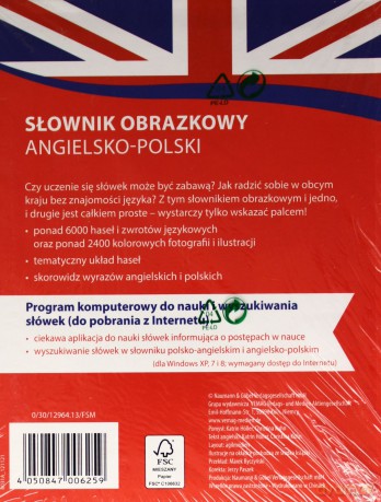 Słownik obrazkowy angielsko-polski [KSIĄŻKA]