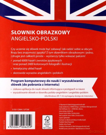 Słownik obrazkowy angielsko-polski [KSIĄŻKA]