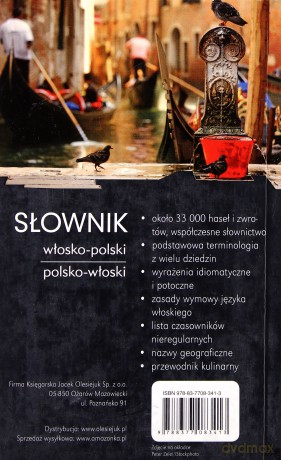 Słownik włosko-polski, polsko-włoski - Hanna Cieśla [KSIĄŻKA]