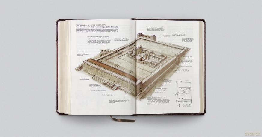 ESV Archaeology Study Bible (TruTone, Brown/Walnut, Portfolio Design): English Standard Version, Trutone, Brown/walnut, Portfolio Design, Archaeology Study Bible With Ribbon Marker - ESV [KSIĄŻKA]