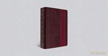 ESV Study Bible, Large Print (TruTone, Mahogany, Trellis Design, Indexed): Esv Study Bible, Large Print, Trutone, Mahogany, Trellis Design, Thumbed Indexed - ESV [KSIĄŻKA]