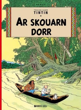 Ar skouarn dorr (Tintin e brezhoneg/Tintin in Breton) - Hergé [KSIĄŻKA]