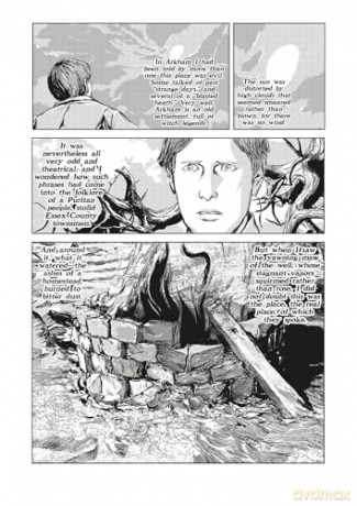 H.P. Lovecraft's The Color Out of Space (Manga) (H.P. Lovecraft Manga) - Gou Tanabe [KOMIKS]