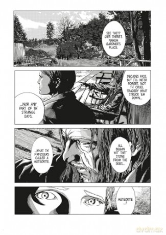 H.P. Lovecraft's The Color Out of Space (Manga) (H.P. Lovecraft Manga) - Gou Tanabe [KOMIKS]