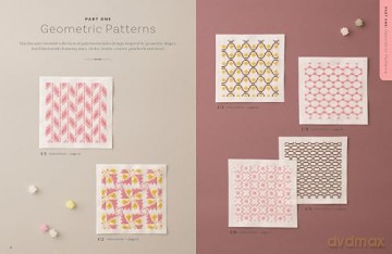 200 Japanese Cross Stitch Designs: Traditional, geometric, retro and floral patterns for mindful stitching - Saeko Endo [KSIĄŻKA]
