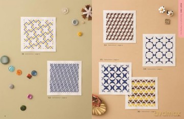 200 Japanese Cross Stitch Designs: Traditional, geometric, retro and floral patterns for mindful stitching - Saeko Endo [KSIĄŻKA]